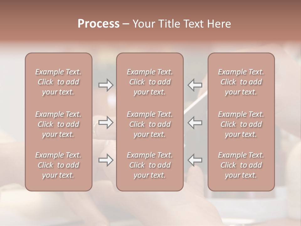 A Manicure Is In A Beauty Salon PowerPoint Template