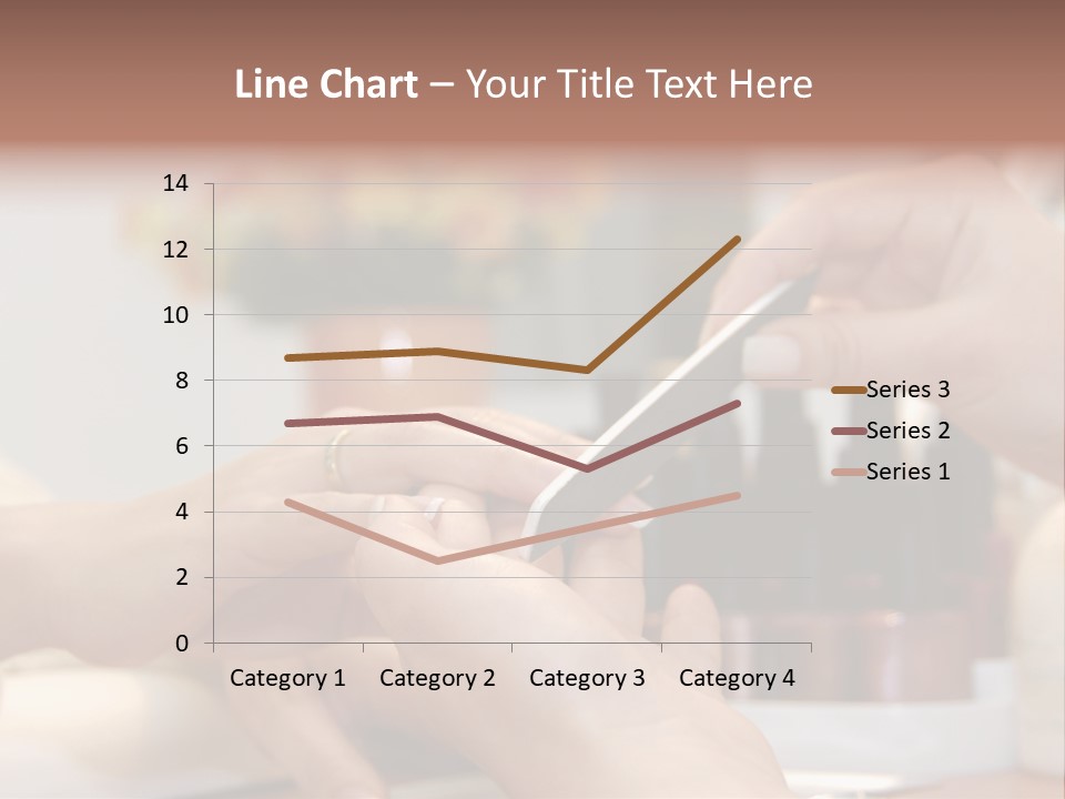 A Manicure Is In A Beauty Salon PowerPoint Template