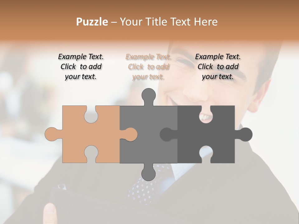 Orange Departing Flights Sign With Arrow PowerPoint Template