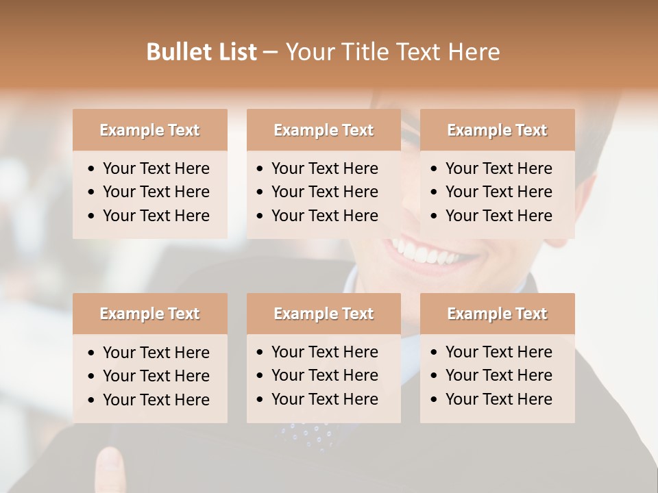 Orange Departing Flights Sign With Arrow PowerPoint Template