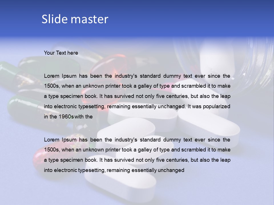 Rugged Cross Under A Ray Of Sunshine Through Clouds. PowerPoint Template