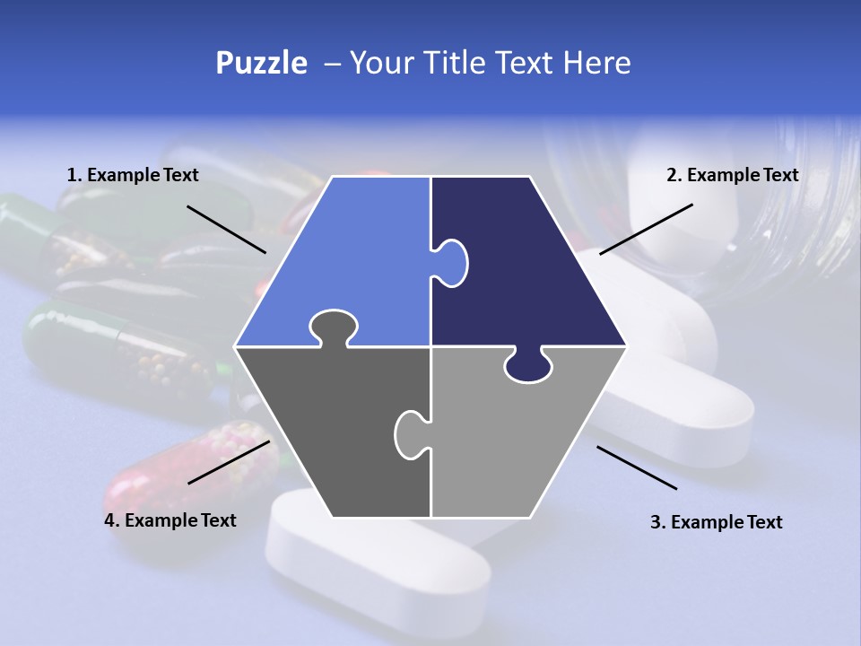 Rugged Cross Under A Ray Of Sunshine Through Clouds. PowerPoint Template