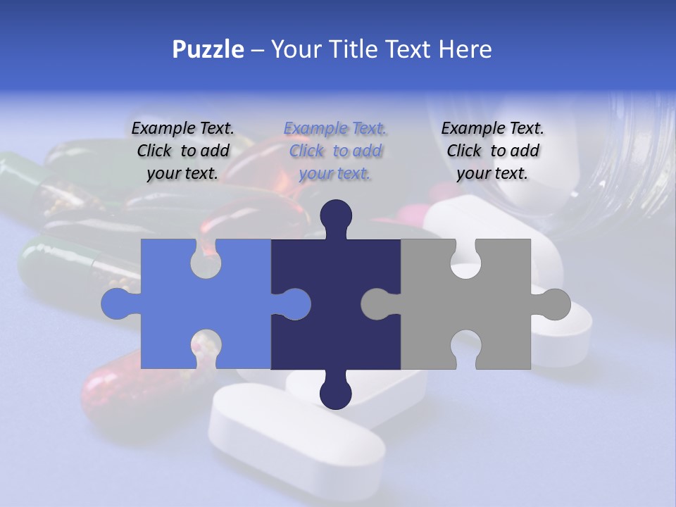 Rugged Cross Under A Ray Of Sunshine Through Clouds. PowerPoint Template