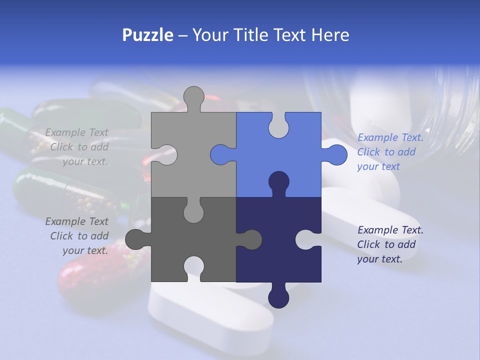 Rugged Cross Under A Ray Of Sunshine Through Clouds. PowerPoint Template
