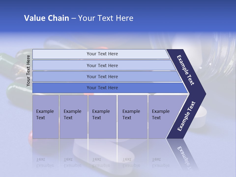 Rugged Cross Under A Ray Of Sunshine Through Clouds. PowerPoint Template
