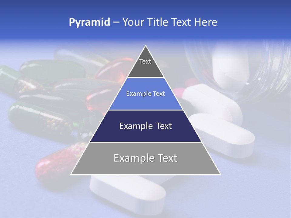 Rugged Cross Under A Ray Of Sunshine Through Clouds. PowerPoint Template