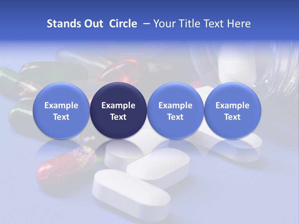 Rugged Cross Under A Ray Of Sunshine Through Clouds. PowerPoint Template