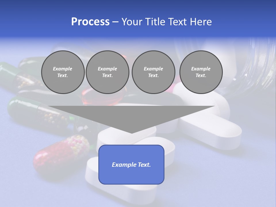 Rugged Cross Under A Ray Of Sunshine Through Clouds. PowerPoint Template
