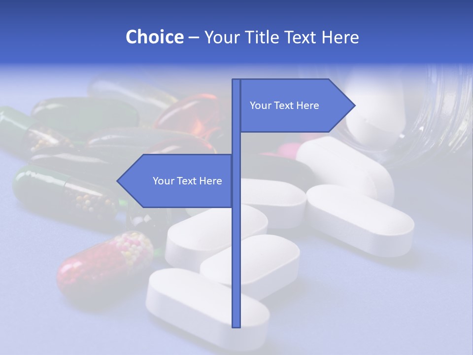 Rugged Cross Under A Ray Of Sunshine Through Clouds. PowerPoint Template