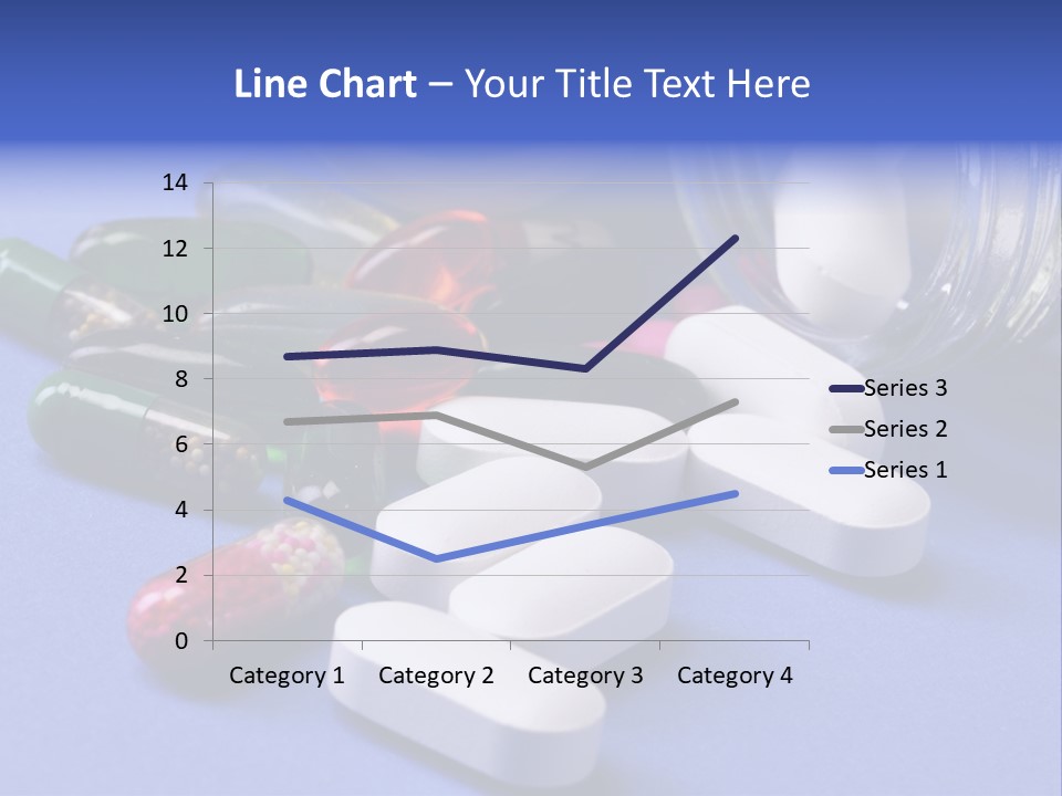 Rugged Cross Under A Ray Of Sunshine Through Clouds. PowerPoint Template