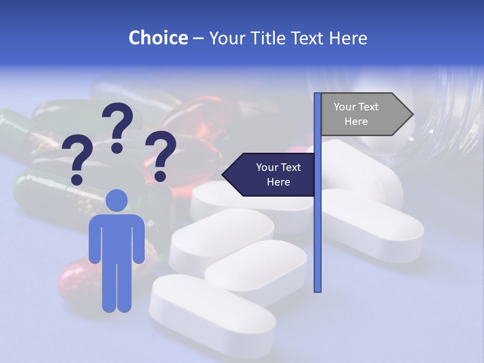Rugged Cross Under A Ray Of Sunshine Through Clouds. PowerPoint Template