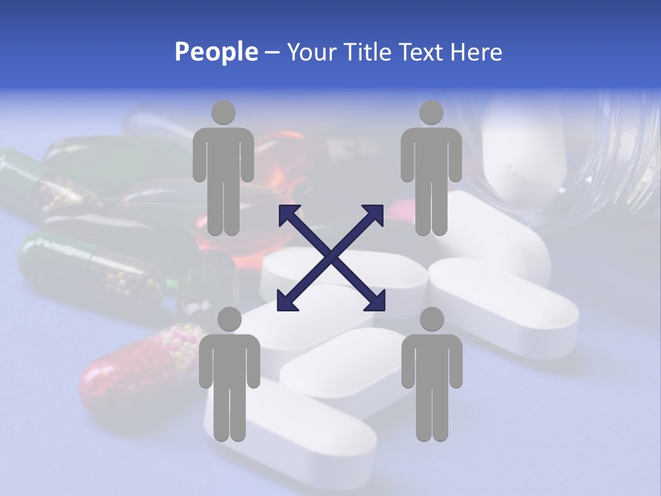 Rugged Cross Under A Ray Of Sunshine Through Clouds. PowerPoint Template