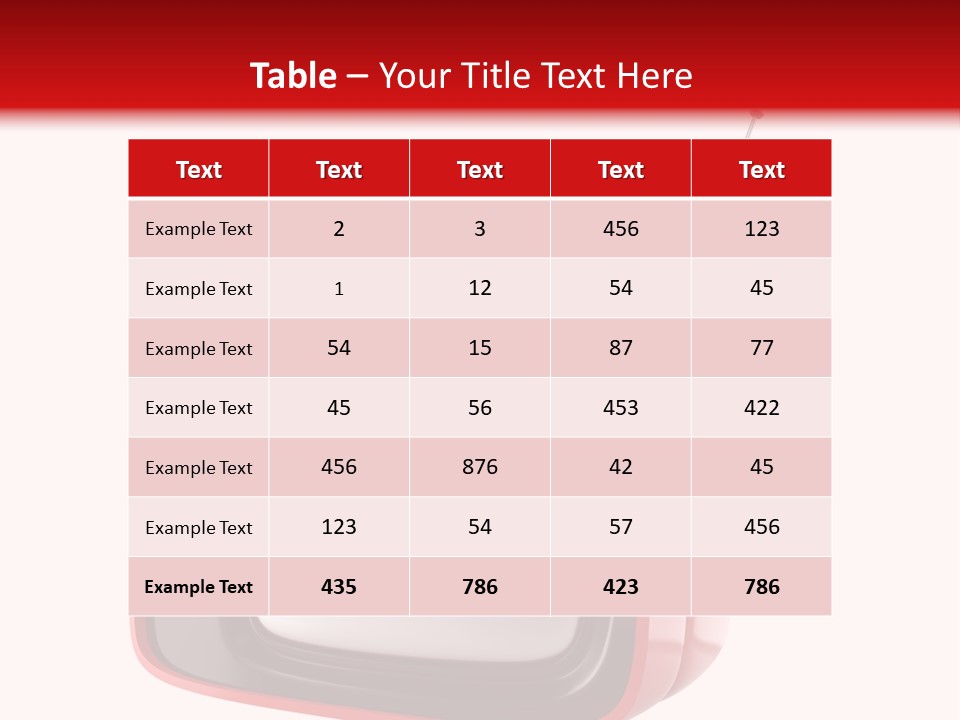 Stylish Retro Tv. More Tv In My Portfolio PowerPoint Template