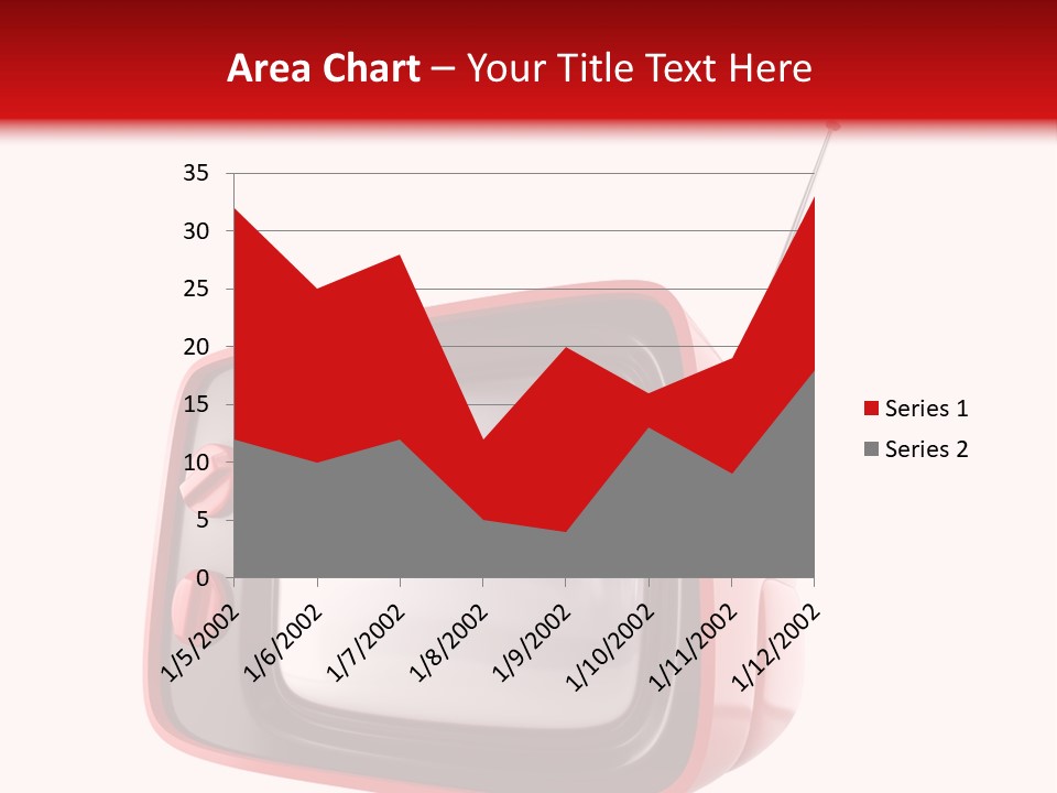 Stylish Retro Tv. More Tv In My Portfolio PowerPoint Template