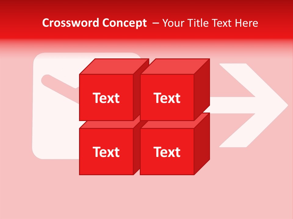 Orange Departing Flights Sign With Arrow PowerPoint Template