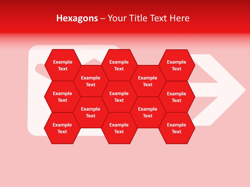 Orange Departing Flights Sign With Arrow PowerPoint Template