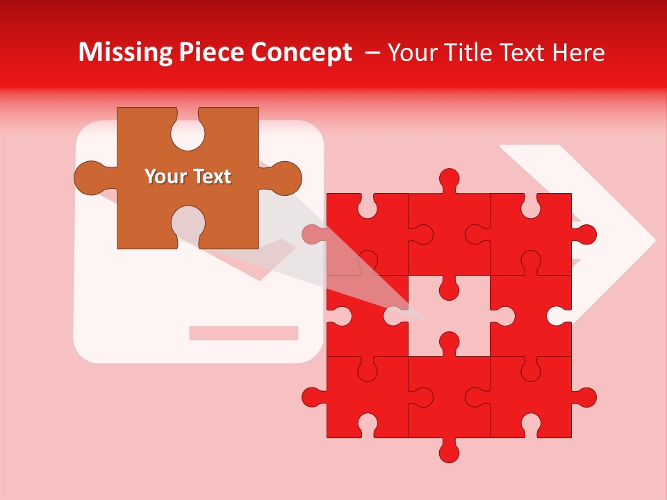 Orange Departing Flights Sign With Arrow PowerPoint Template