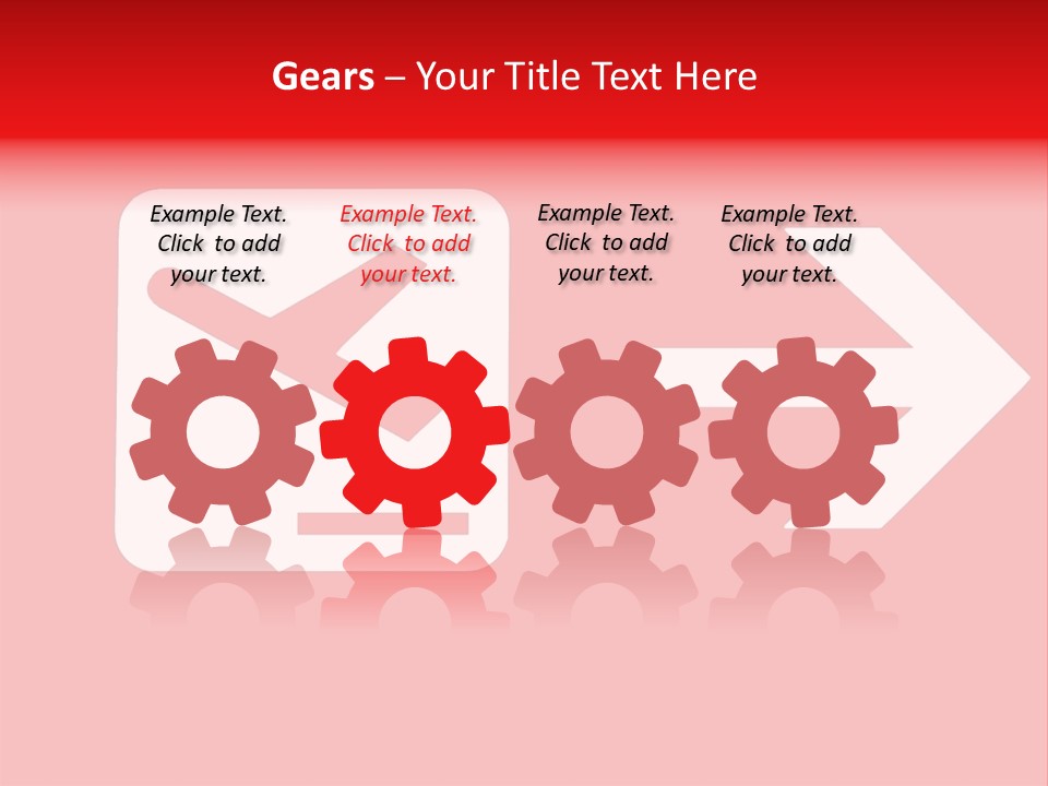 Orange Departing Flights Sign With Arrow PowerPoint Template