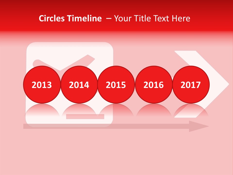 Orange Departing Flights Sign With Arrow PowerPoint Template