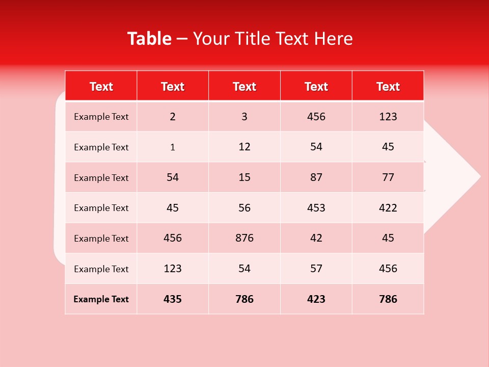 Orange Departing Flights Sign With Arrow PowerPoint Template