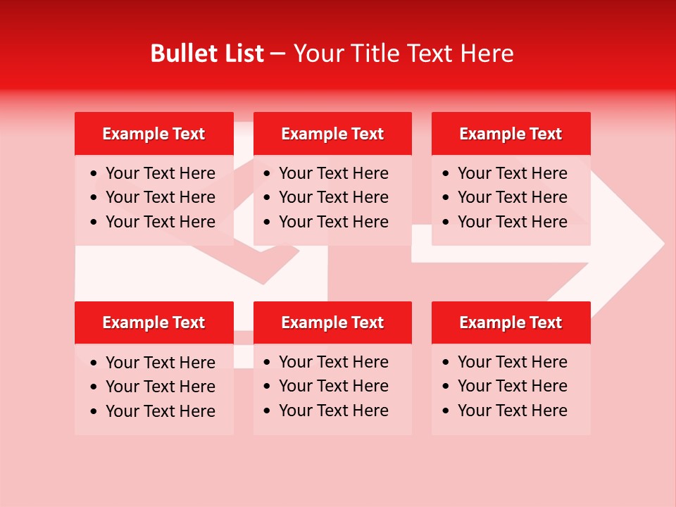 Orange Departing Flights Sign With Arrow PowerPoint Template