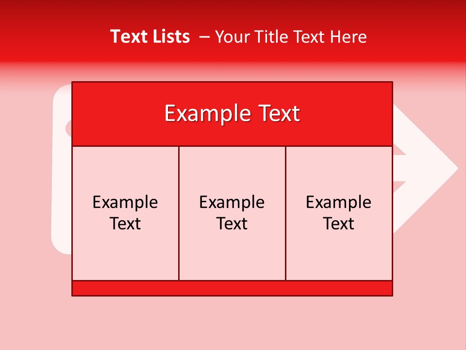 Orange Departing Flights Sign With Arrow PowerPoint Template