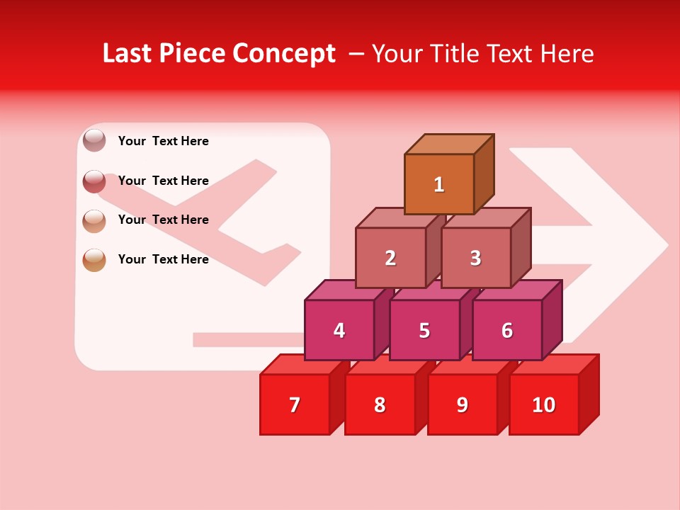 Orange Departing Flights Sign With Arrow PowerPoint Template