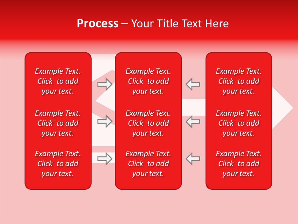 Orange Departing Flights Sign With Arrow PowerPoint Template