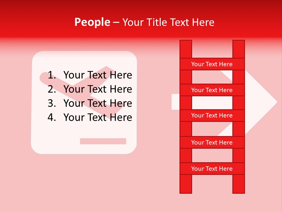 Orange Departing Flights Sign With Arrow PowerPoint Template