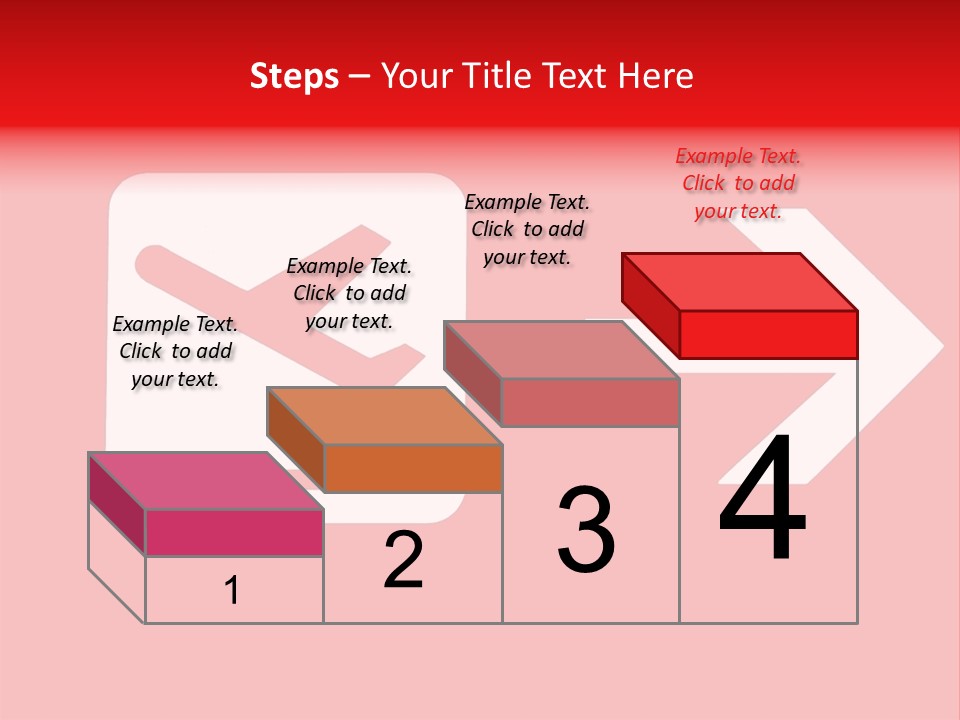 Orange Departing Flights Sign With Arrow PowerPoint Template