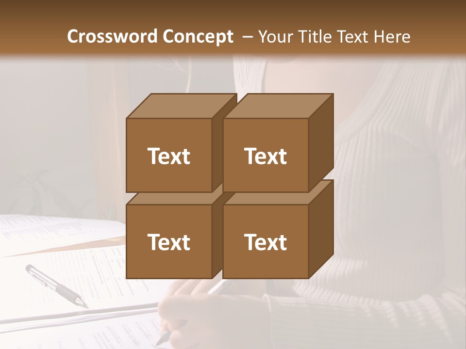 Upscale Luxury Home With Christmas Lights PowerPoint Template