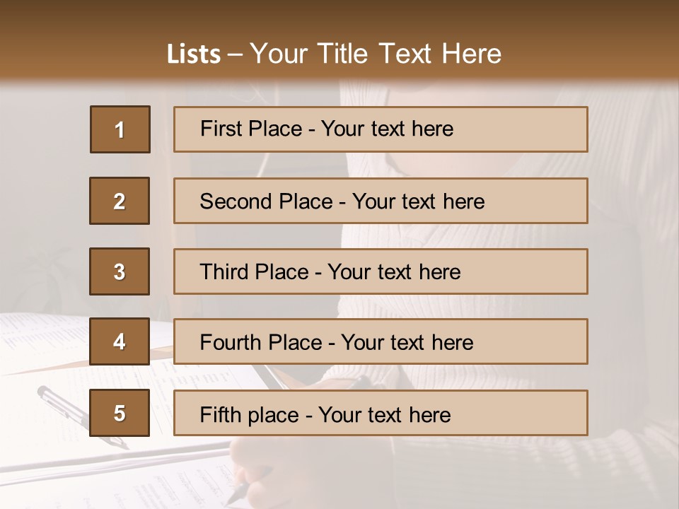 Upscale Luxury Home With Christmas Lights PowerPoint Template