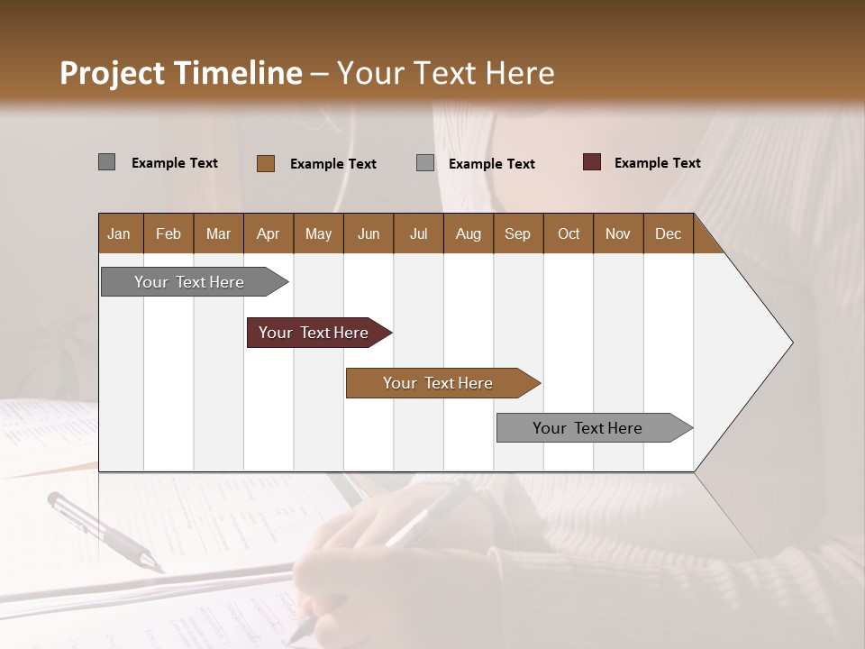 Upscale Luxury Home With Christmas Lights PowerPoint Template