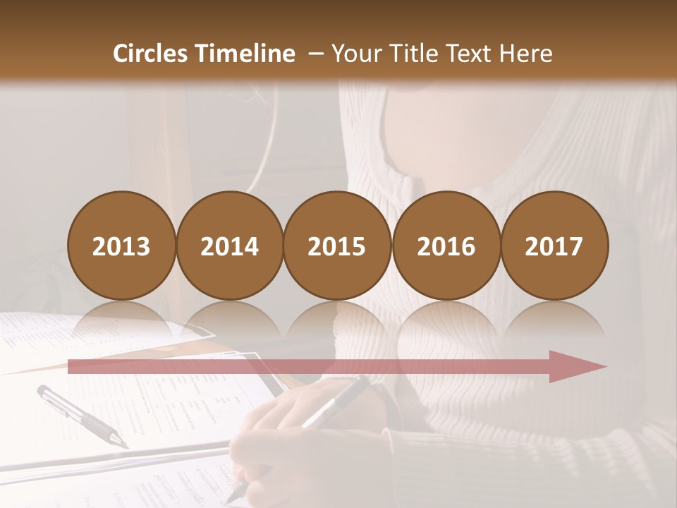 Upscale Luxury Home With Christmas Lights PowerPoint Template