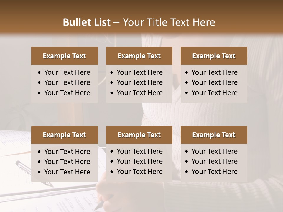 Upscale Luxury Home With Christmas Lights PowerPoint Template