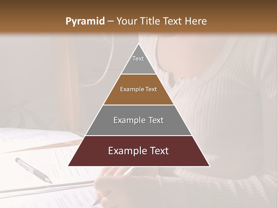 Upscale Luxury Home With Christmas Lights PowerPoint Template