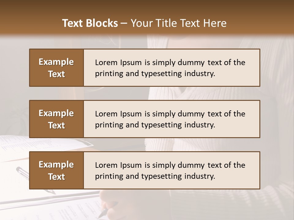 Upscale Luxury Home With Christmas Lights PowerPoint Template