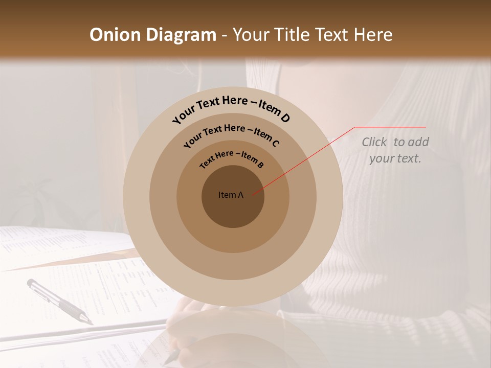 Upscale Luxury Home With Christmas Lights PowerPoint Template