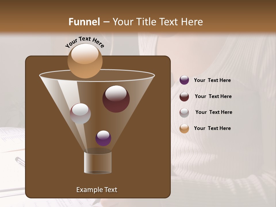 Upscale Luxury Home With Christmas Lights PowerPoint Template