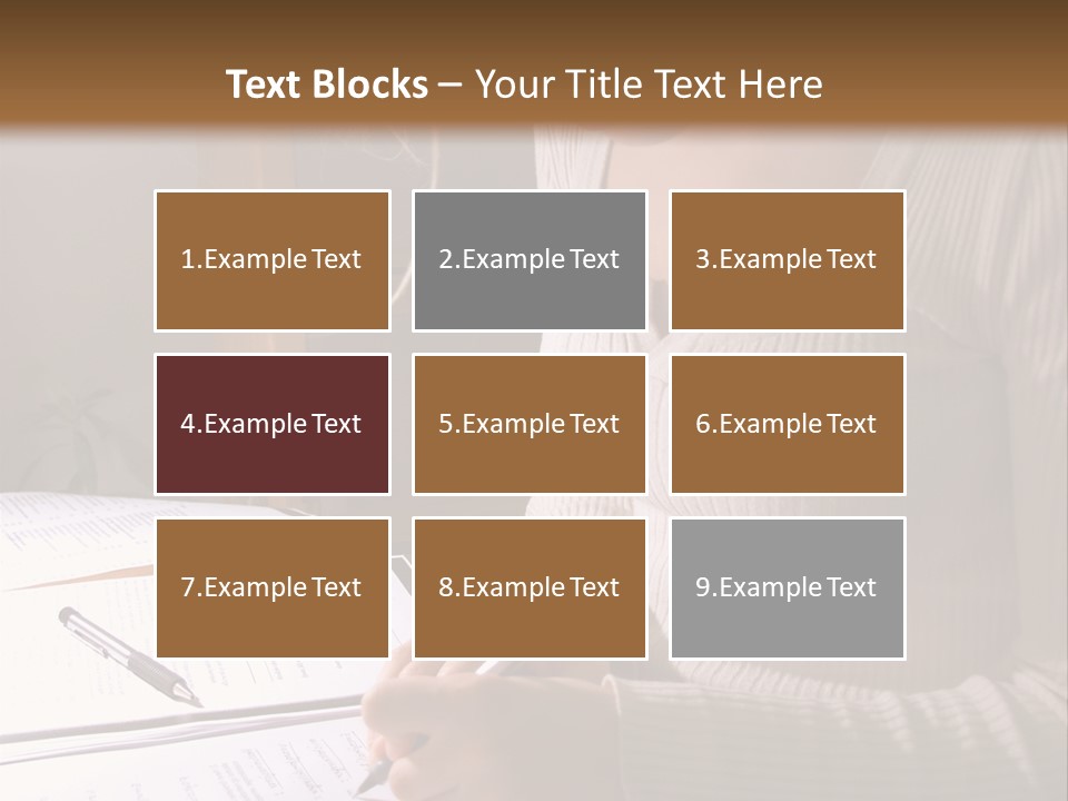 Upscale Luxury Home With Christmas Lights PowerPoint Template