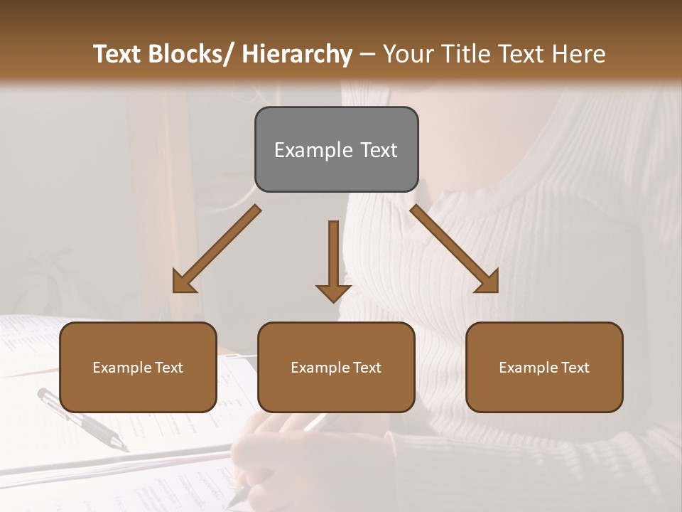 Upscale Luxury Home With Christmas Lights PowerPoint Template