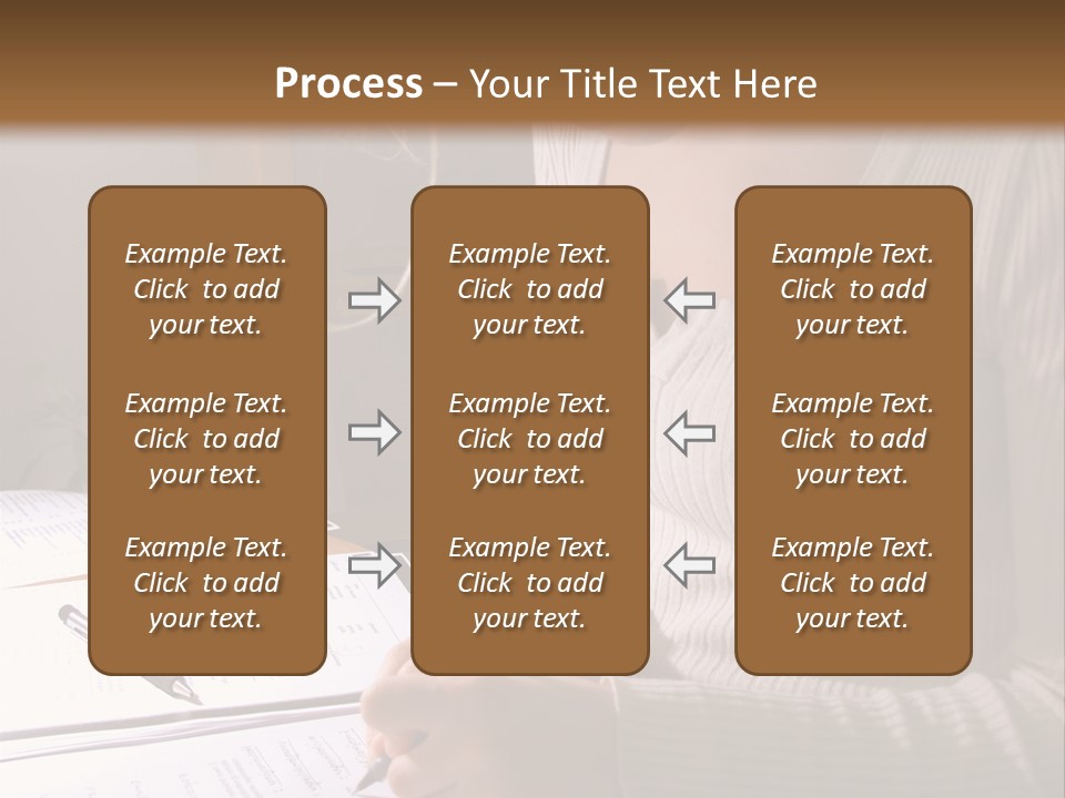 Upscale Luxury Home With Christmas Lights PowerPoint Template