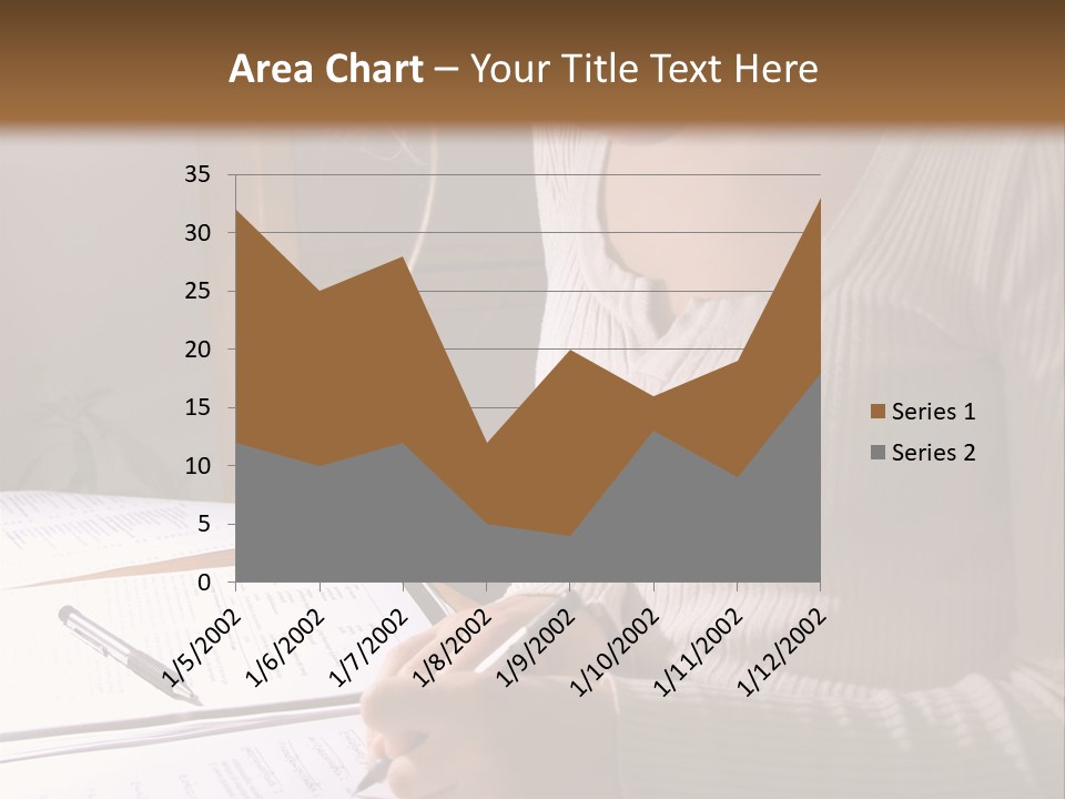 Upscale Luxury Home With Christmas Lights PowerPoint Template