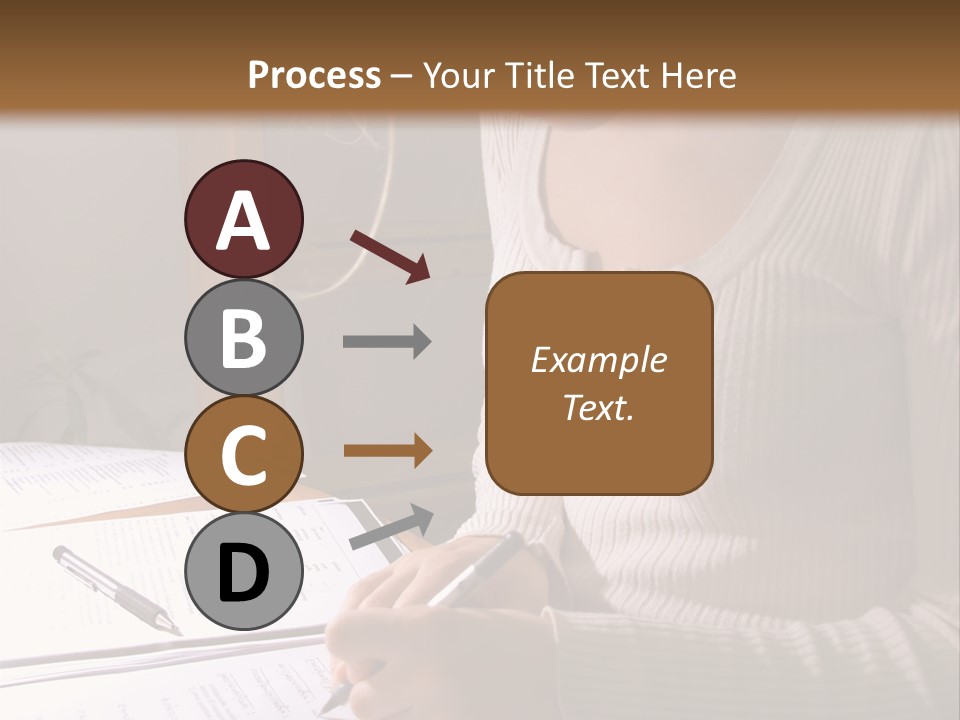 Upscale Luxury Home With Christmas Lights PowerPoint Template