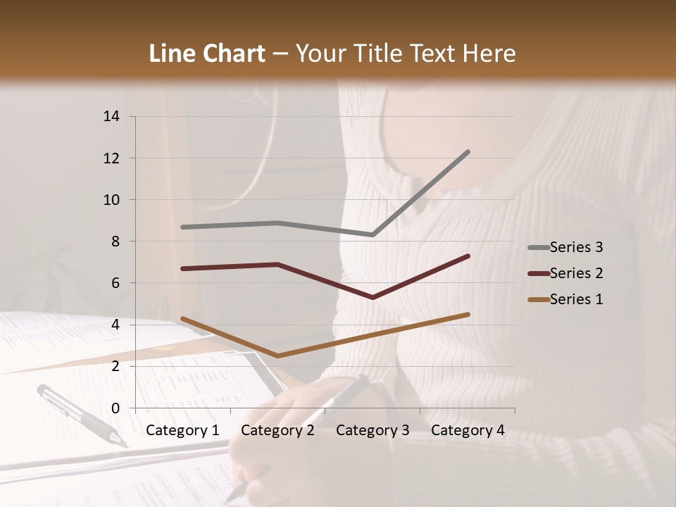 Upscale Luxury Home With Christmas Lights PowerPoint Template