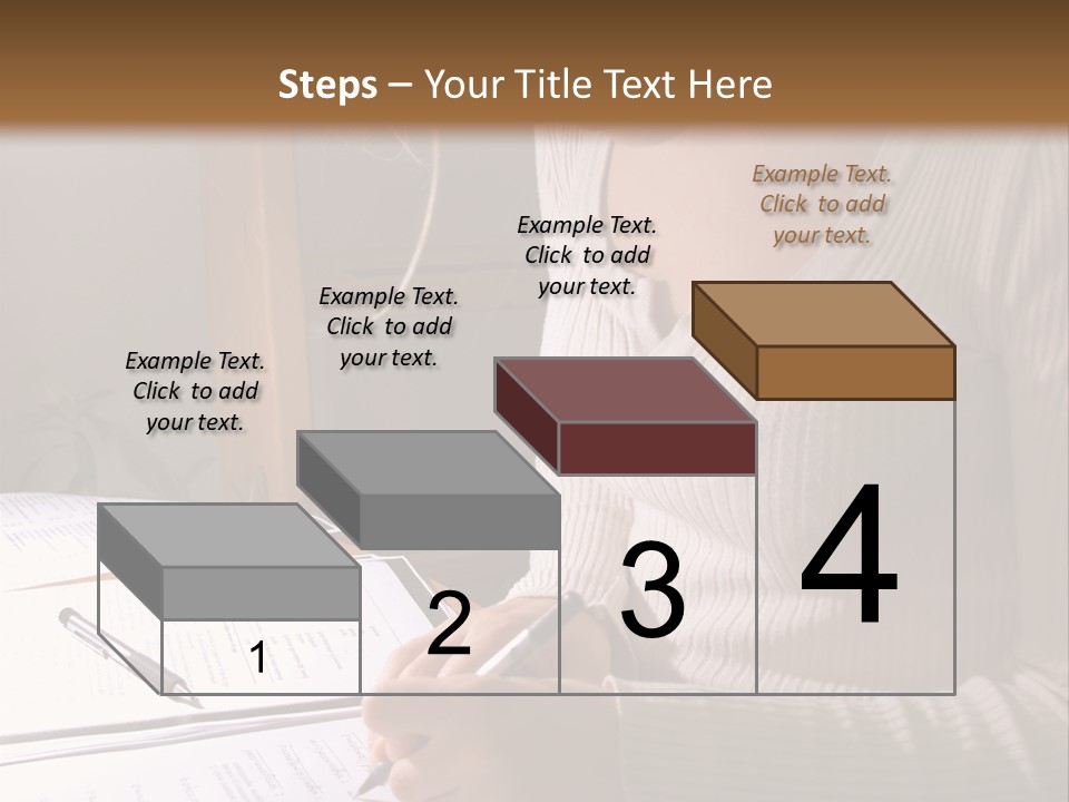 Upscale Luxury Home With Christmas Lights PowerPoint Template