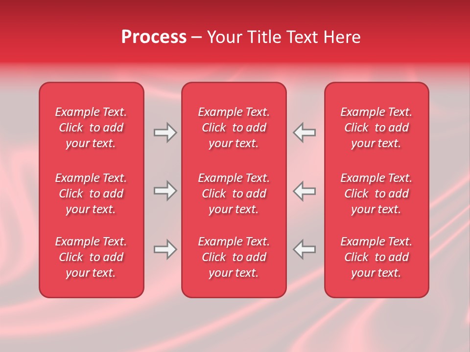 Sensuous Smooth Red Satin PowerPoint Template