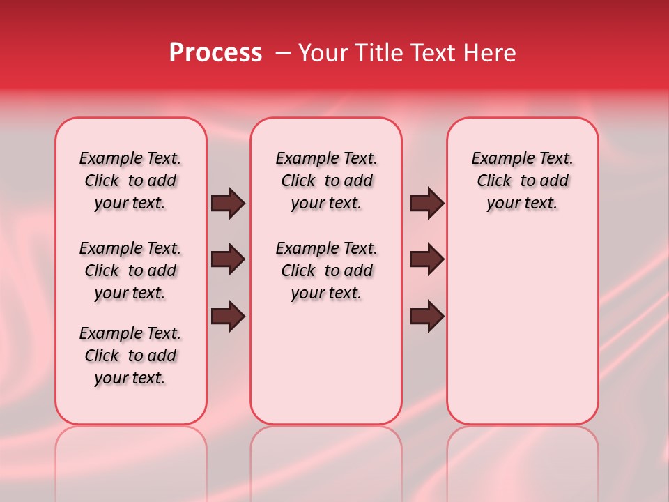 Sensuous Smooth Red Satin PowerPoint Template