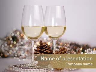 Holiday Table PowerPoint Template