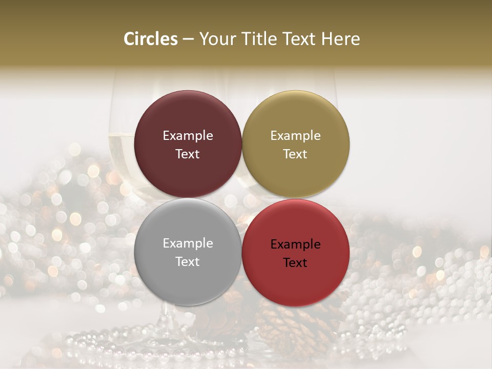 Holiday Table PowerPoint Template